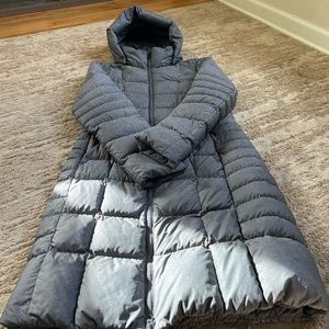 The North Face Gray Womens Metropolis Parka Jacket size Medium